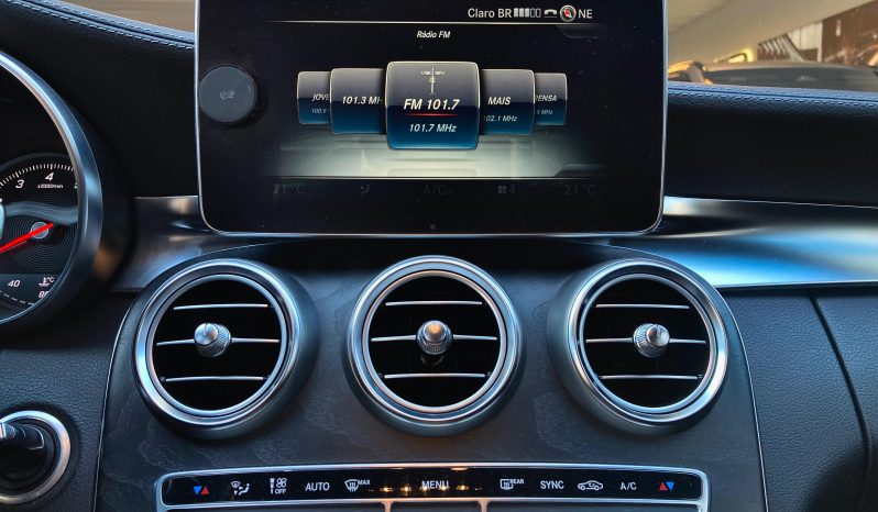 MERCEDES BENZ C250 SPORT 2.0 TURBO GASOLINA 2015 BLINDADO MASTER PROTECGARD full