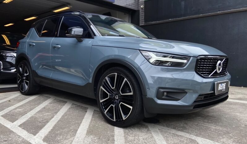 VOLVO XC40 2.0 T5 GASOLINA R-DESIGN AWD GEARTRONIC 2020 BLINDADO CARBON full