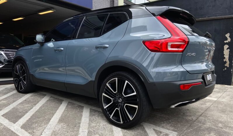 VOLVO XC40 2.0 T5 GASOLINA R-DESIGN AWD GEARTRONIC 2020 BLINDADO CARBON full