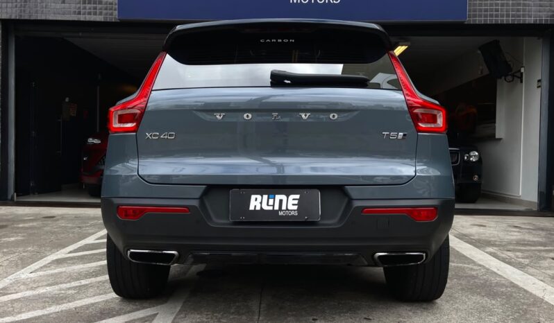 VOLVO XC40 2.0 T5 GASOLINA R-DESIGN AWD GEARTRONIC 2020 BLINDADO CARBON full