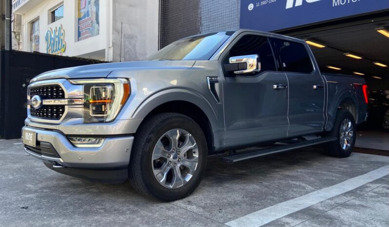 FORD F-150 PLATINUM 5.0 V8 FX4 GASOLINA 2023 BLINDADO CART full