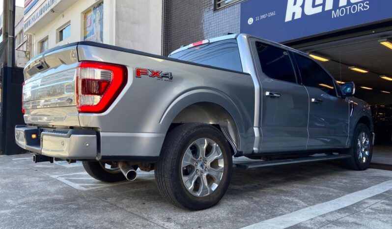 FORD F-150 PLATINUM 5.0 V8 FX4 GASOLINA 2023 BLINDADO CART full