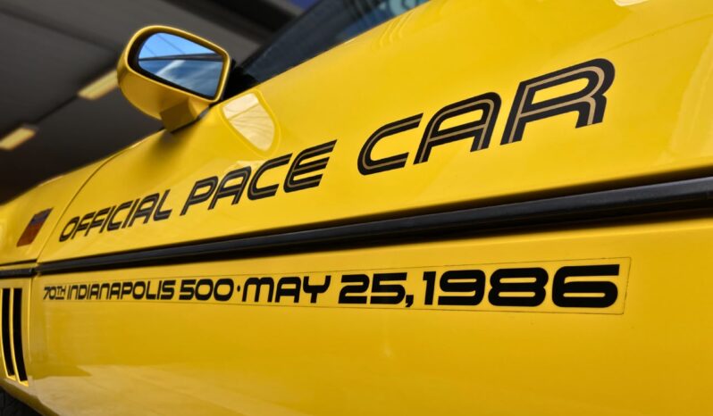 CHEVROLET CORVETTE INDY 500 PACE CAR CONVERSÍVEL 5.7 V8 1986 full