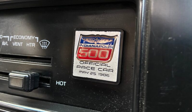 CHEVROLET CORVETTE INDY 500 PACE CAR CONVERSÍVEL 5.7 V8 1986 full